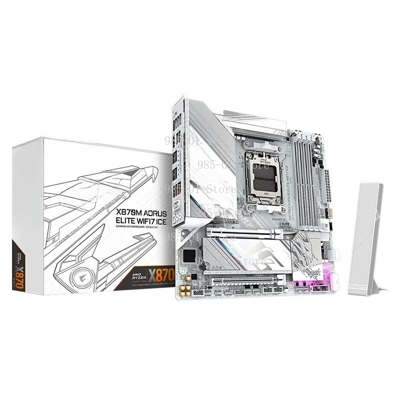 X870E Atx Motherboard - Белая материнская плата ATX X870M, поддержка
