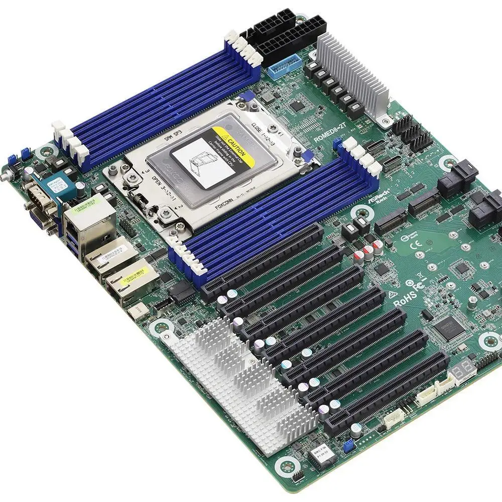 Dual Socket Sp3 Epyc Motherboard - Подходит для оригинальной серверной материнской платы