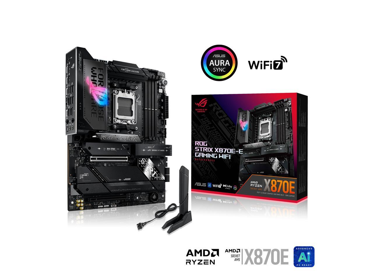 X870E Atx Motherboard - Материнская плата ASUS ROG STRIX X870E-E