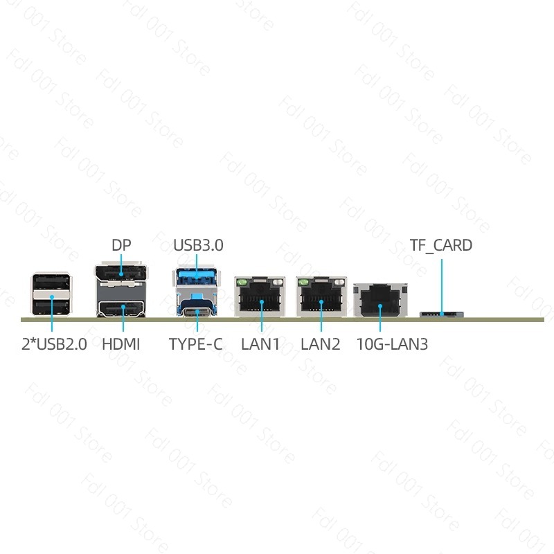 Mini Itx Dual 2.5G Nas Motherboard - Материнская плата Dual 2.5G 10G SFP