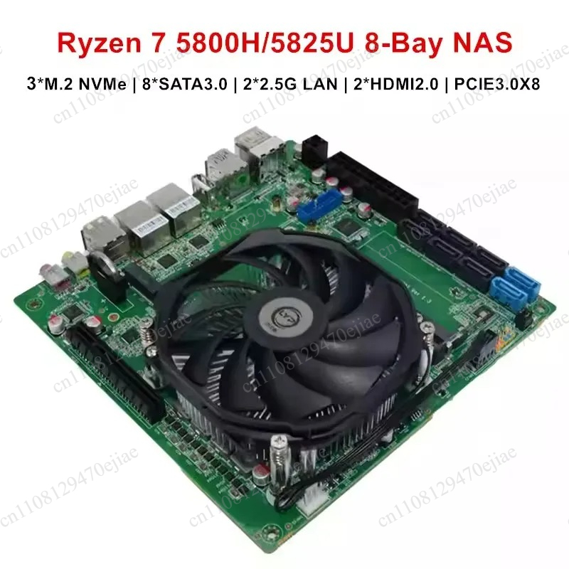 Материнская плата Topton Mini  – обзор и цена Mini Itx Dual 2.5G Nas Motherboard