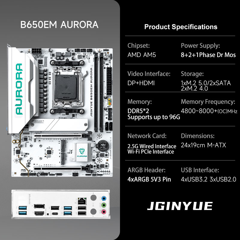 Игровые материнские платы B650 – обзор и цена Am5 Micro Atx Pcie 5.0 Motherboard