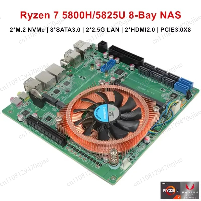 Материнская плата Topton Mini  – обзор и цена Mini Itx Dual 2.5G Nas Motherboard