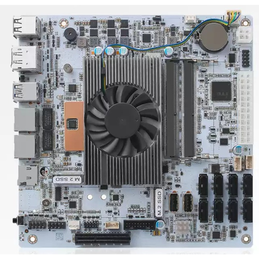 Материнская плата Mini-ITX бел – обзор и цена Mini Itx Dual 2.5G Nas Motherboard