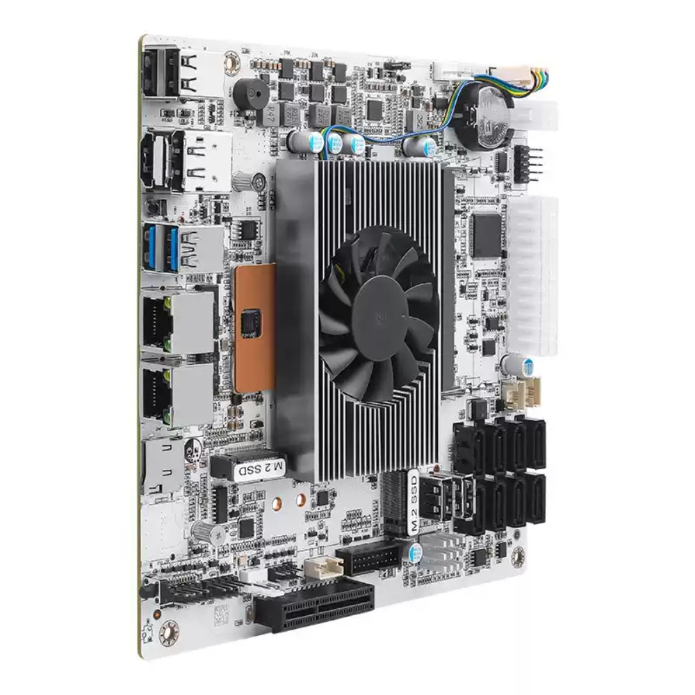 Материнская плата Mini-ITX бел – обзор и цена Mini Itx Dual 2.5G Nas Motherboard