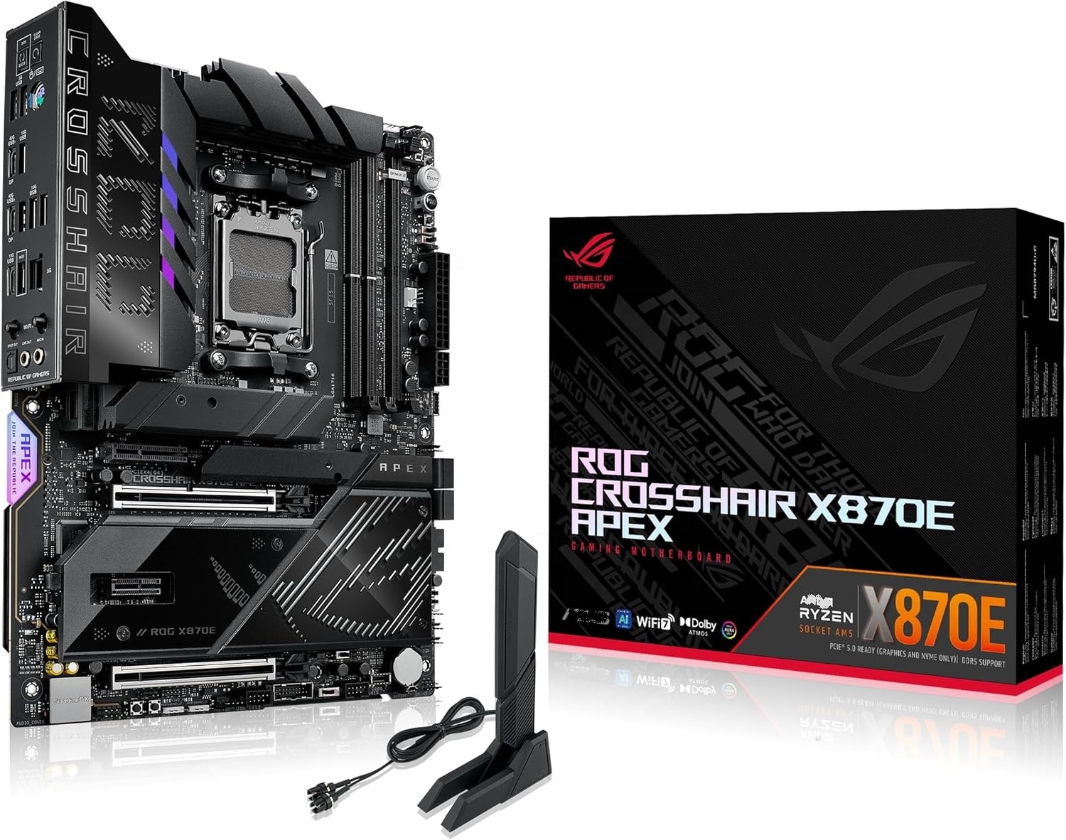 Новая материнская плата ROG Cr – обзор и цена X870E Atx Motherboard