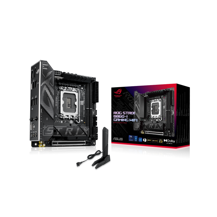 2025 ROG STRIX B860-I GAMING W – обзор и цена Lga1851 Gaming Motherboard