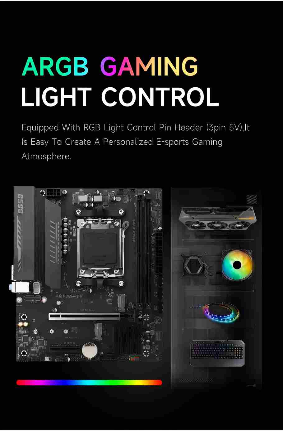 Материнская плата HUANANZHI B6 – обзор и цена X870E Atx Motherboard