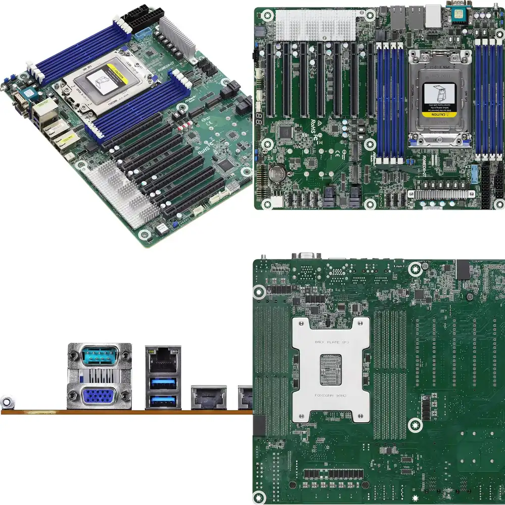 Материнская плата ASRock Rack  – обзор и цена Dual Socket Sp3 Epyc Motherboard